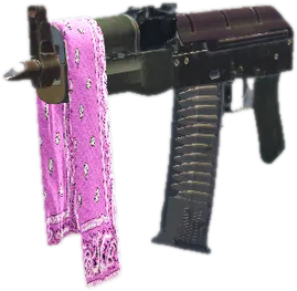 Transparent PNG of the GTA V weapon swp2dracopink