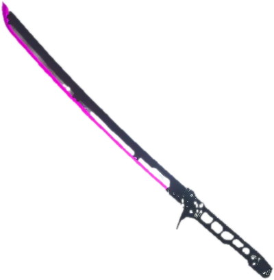 Transparent PNG of the GTA V weapon thermal_katana_pink