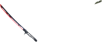 Transparent PNG of the GTA V weapon thermal_katana_red