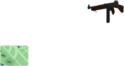Transparent PNG of the GTA V weapon thompson