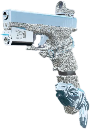Transparent PNG of the GTA V weapon vd_glock_lightblue