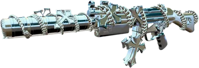 Transparent PNG of the GTA V weapon vd_suppressed_smg