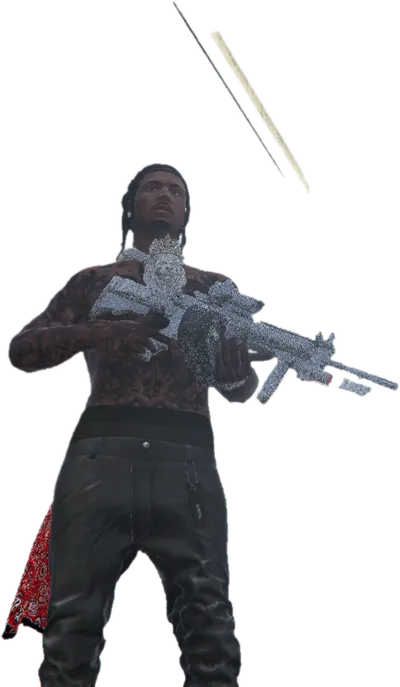Transparent PNG of the GTA V weapon vector23