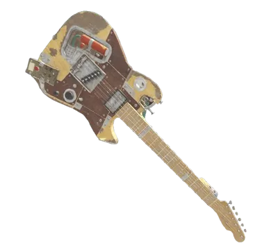 Transparent PNG of the GTA V weapon w_apocalyptic_guitar
