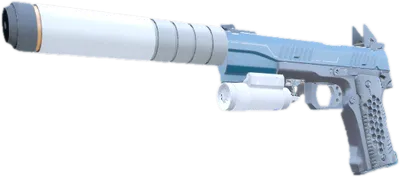 Transparent PNG of the GTA V weapon w_cyber_heavypistol_01