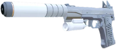 Transparent PNG of the GTA V weapon w_cyber_heavypistol_01_camo
