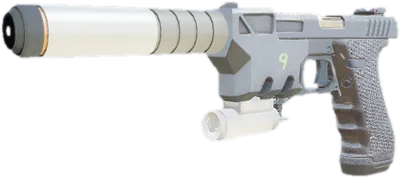 Transparent PNG of the GTA V weapon w_cyber_pistol_02