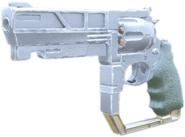 Transparent PNG of the GTA V weapon w_cyber_revolver_01_military