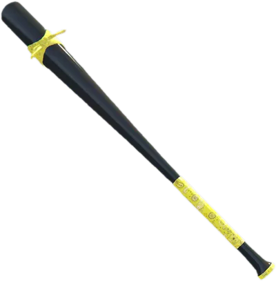 Transparent PNG of the GTA V weapon yellgangbat